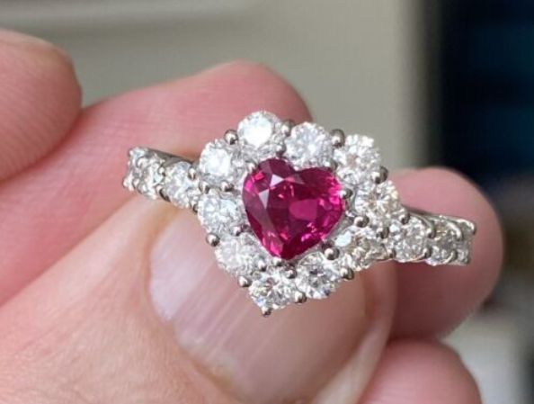 Exploring the Unique Beauty of Unheated Burma Ruby Rings
