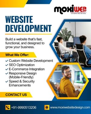 Best Website Designing Company in Noida — MoxiWeb