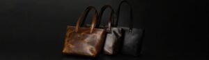 Black Leather Tote Bag – Timeless Elegance and Practicality