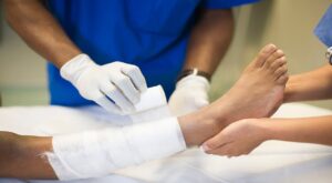 Wound Dressing at home