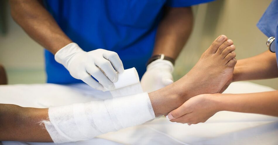 Wound Dressing at home