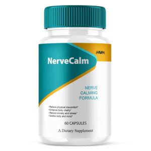 Nerve Calm supplement for stress relief and nerve balance