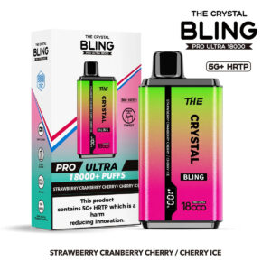 Buy The Crystal Bling Ultra 18000 Disposable Vape Wholesale – Premium Design, Massive 18K Puffs
