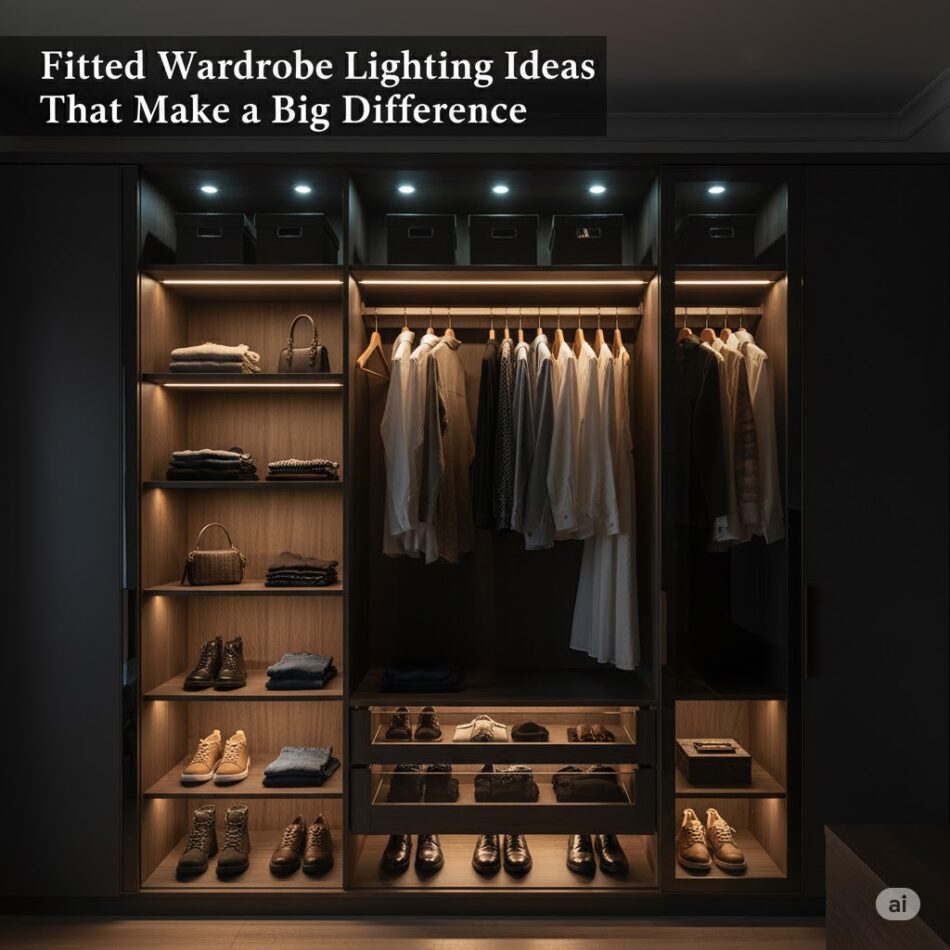 Fitted Wardrobe Lighting Ideas That Make a Big Difference
