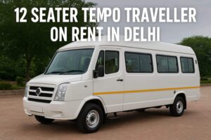 Comfortable and Affordable 12 Seater Tempo Traveller on Rent in Delhi