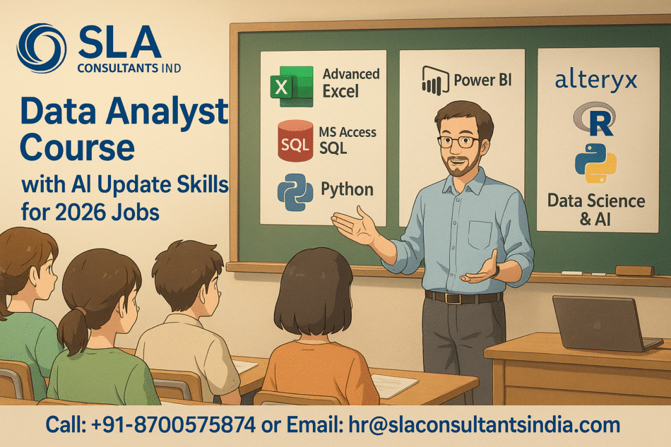 Data Analyst Training by SLA Consultants India with Best New Year Offer 2026