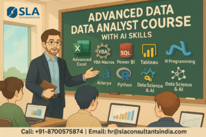 Data Analyst Course in Delhi with AI Skills, Empower Your Learning, Unlock Career Success Worldwide, by SLA Consultants India