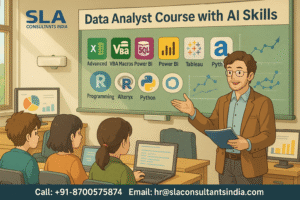 How to Showcase Your Data Analytics Portfolio and Land a Job, Get Data Analyst Course in Delhi by SLA Consultants India