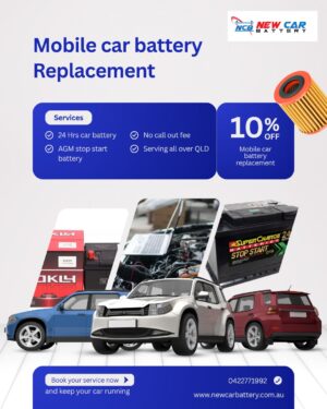 Fast and Reliable Mobile Car Battery Replacement Brisbane