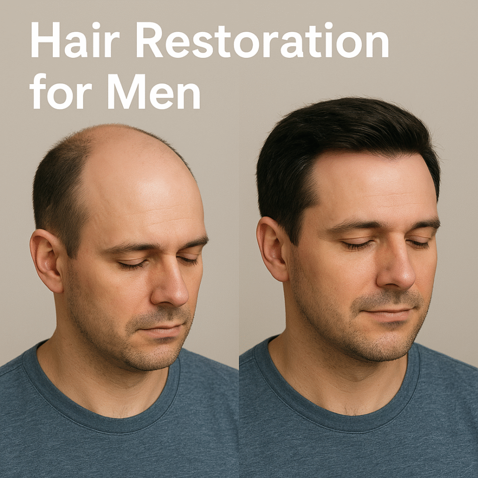 Hair Restoration for Men – A Complete Guide by My Cosmetics Center