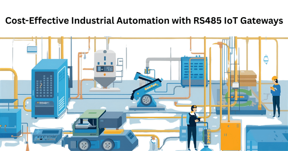 Cost-Effective Industrial Automation with RS485 IoT Gateways