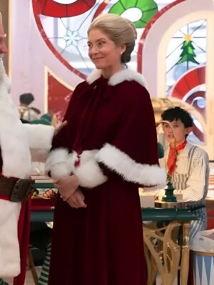 Channel Holiday Magic with the Elizabeth Mitchell Mrs. Claus Costume