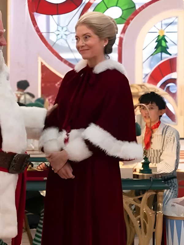Channel Holiday Magic with the Elizabeth Mitchell Mrs. Claus Costume