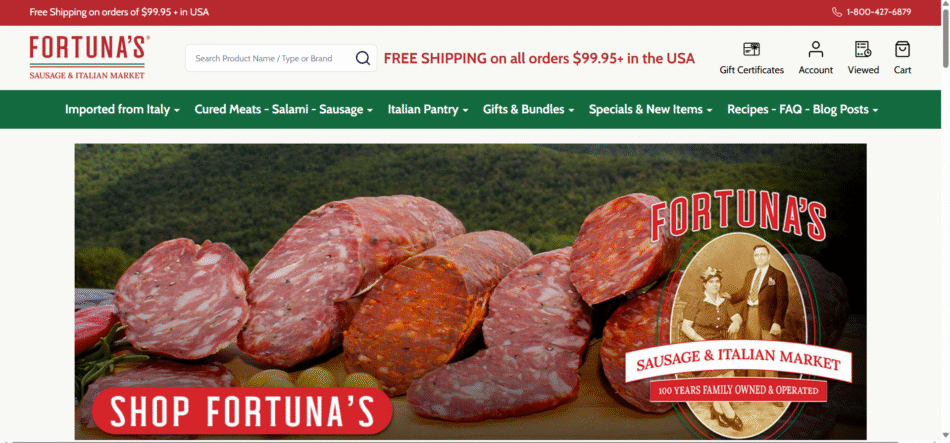 Imported Italian Pasta