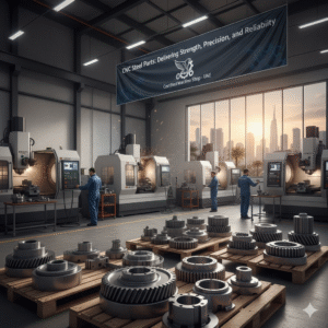 CNC Steel Parts: Delivering Strength, Precision, and Reliability Through a Certified Machine Shop in UAE