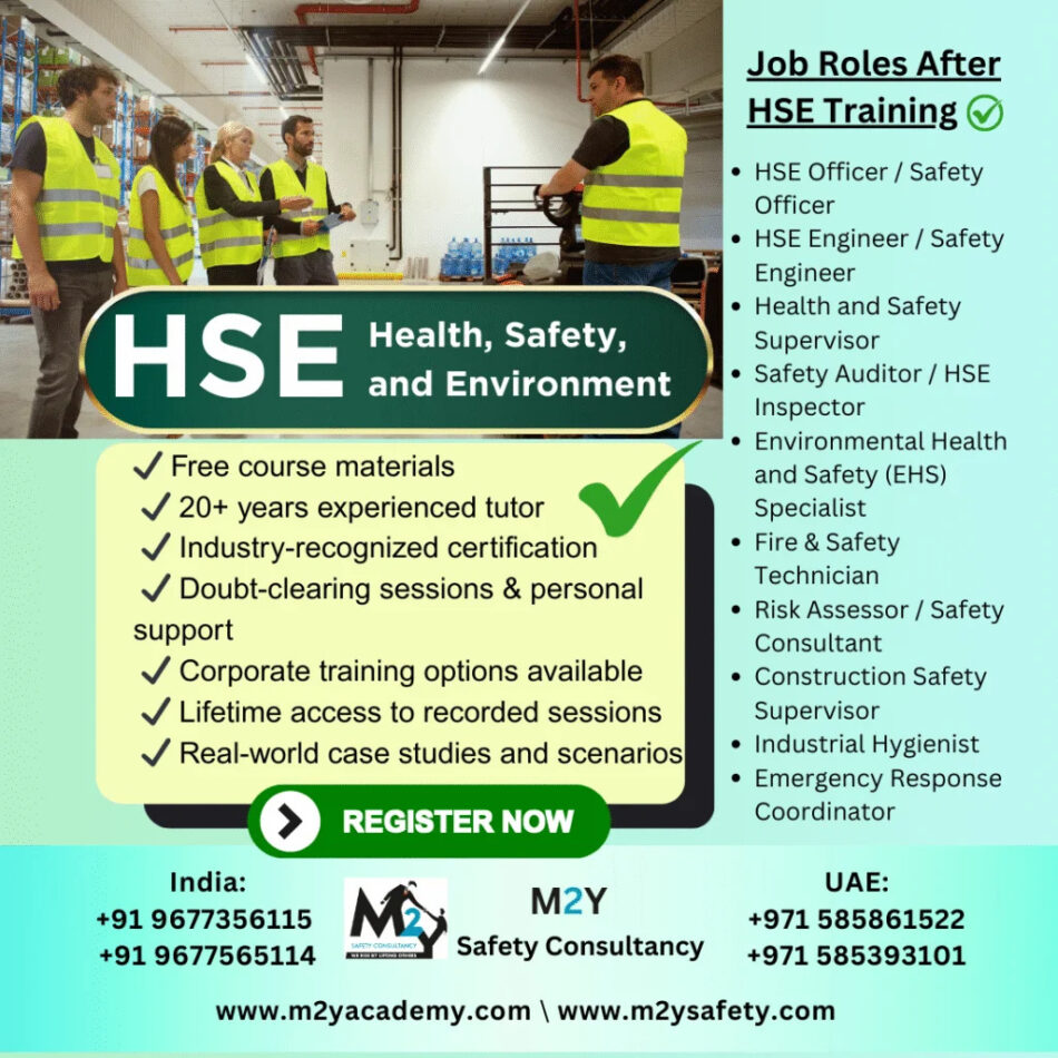 Safety Courses in UAE: A Key to Safer Workplaces and Professional Growth