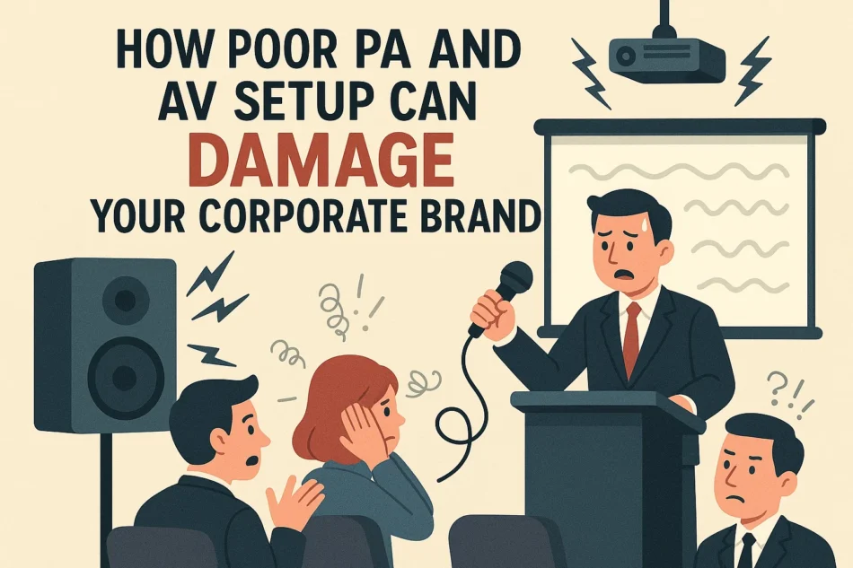 PA sound system hire