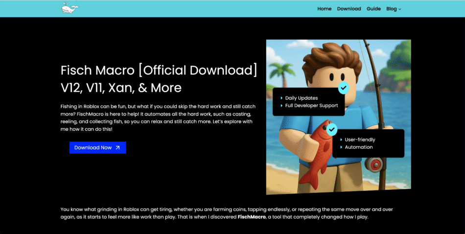 Fisch Macro Roblox: Automate Your Fishing and Earn Faster