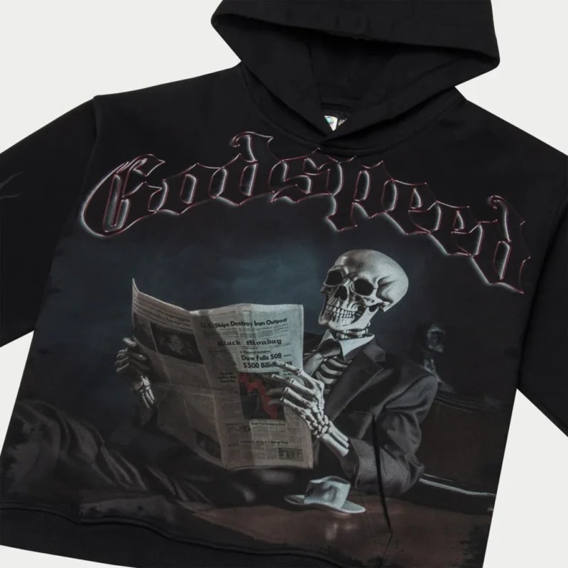 Urban Heat Mode: Godspeed Hoodie in Motion