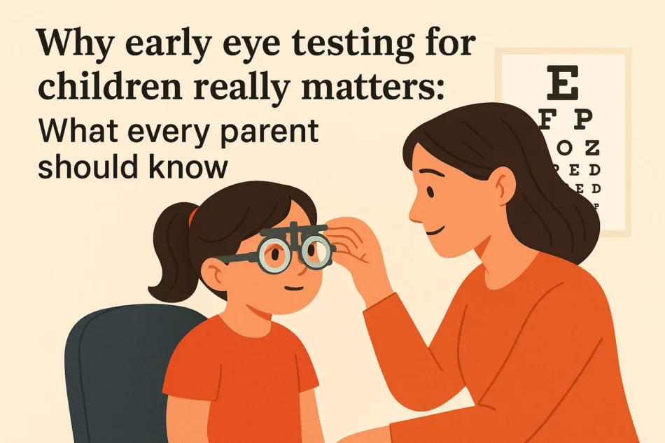 Why early eye testing for children really matters: What every parent should know