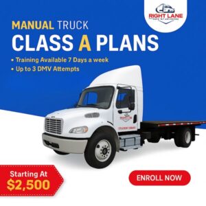 Class A CDL training courses for beginners and experienced drivers