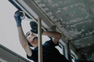 How To Remove Popcorn Ceiling In Double Wide Mobile Home?