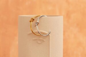 Golden Glow: Modern Gold Plated Bracelet for Women