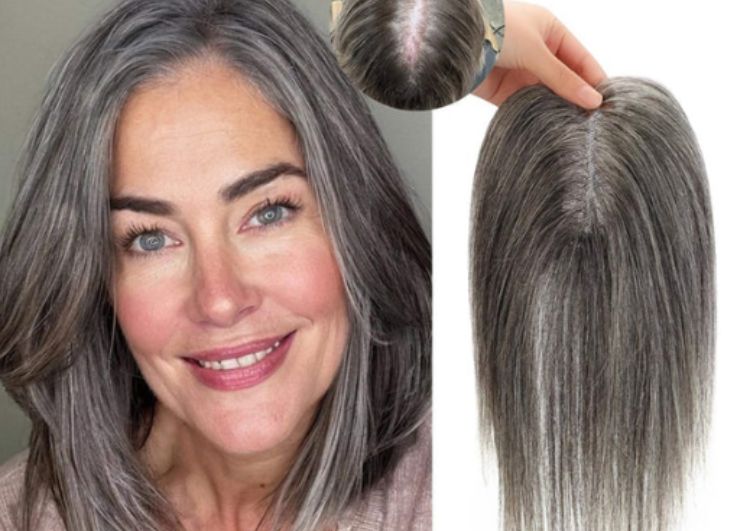 Discover Confidence and Natural Style with Salt and Pepper Hair Toppers