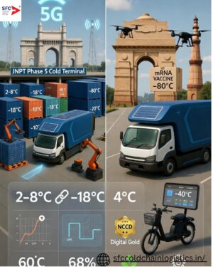 Cold Chain Transportation Services Ahmedabad and Chennai: Keeping India’s Perishables Perfectly Preserved