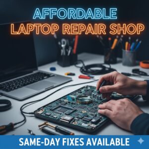 Affordable Laptop Repair Shop Near Me – Same-Day Fixes Available