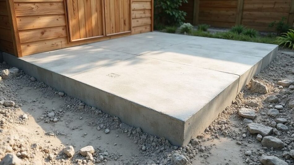 Strong Shed Bases For Secure Outdoor Storage Solutions