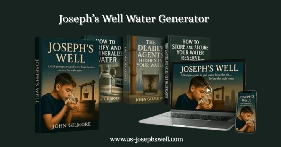 Joseph’s Well Reviews 2025 – Get Fresh Water From Air Naturally