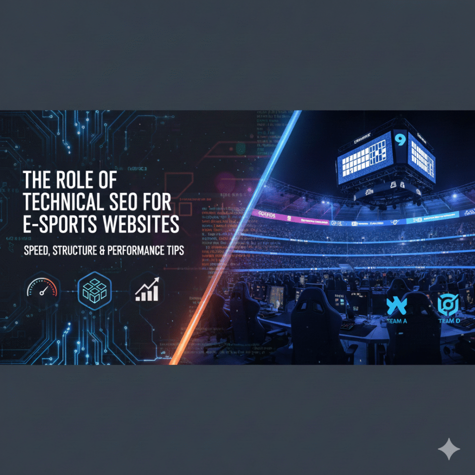 The Role of Technical SEO for E-Sports Websites: Speed, Structure & Performance Tips